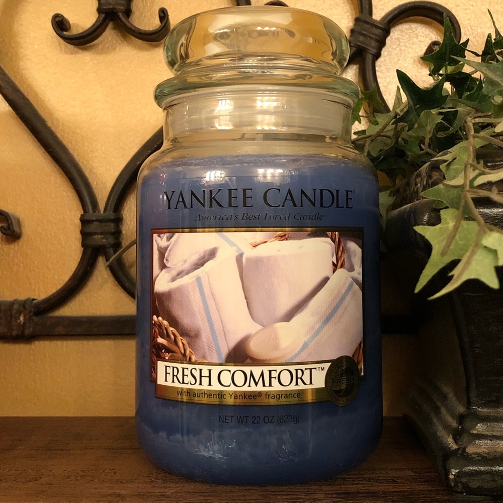 YANKEE CANDLE Fresh Comfort 🧸 Large 22 oz.